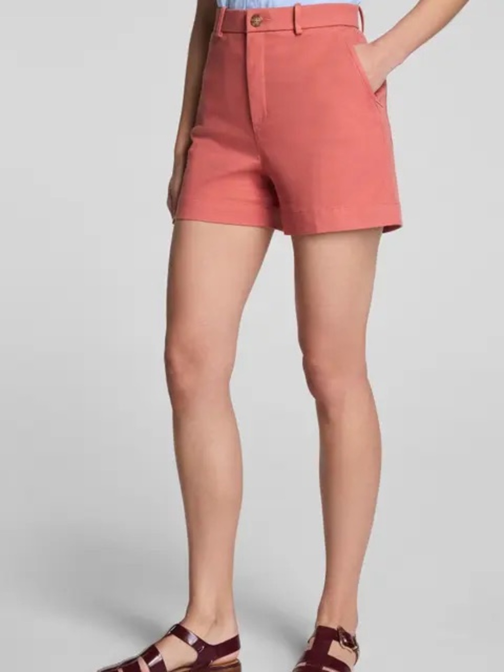 SPANXsupersmooth™ High Waist Stretch Twill Shorts